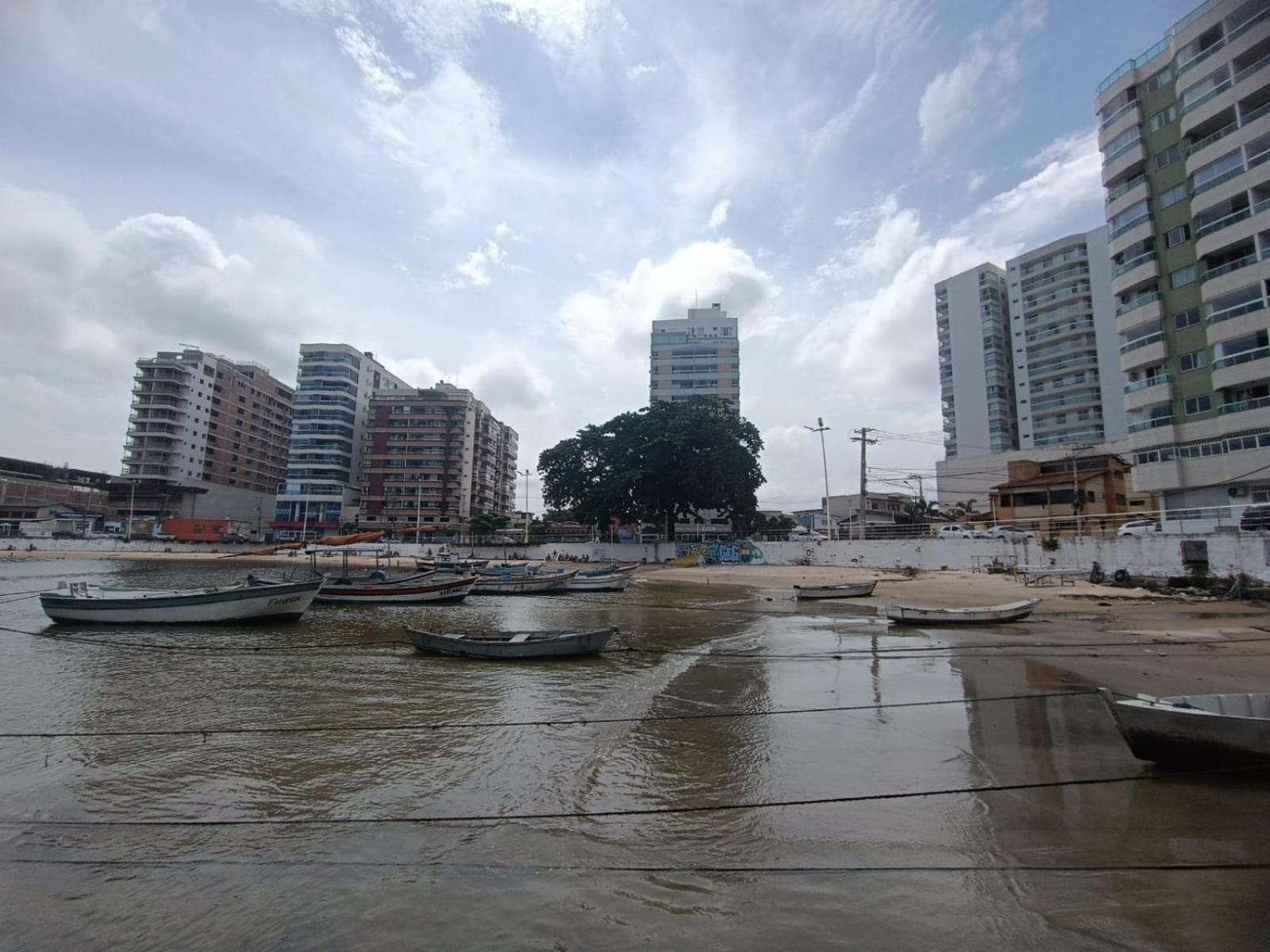 Apartamento Pe Na Areia, Wi-Fi E Garagem Privativa Inicio Da Praia Do Morro Guarapari Ngoại thất bức ảnh