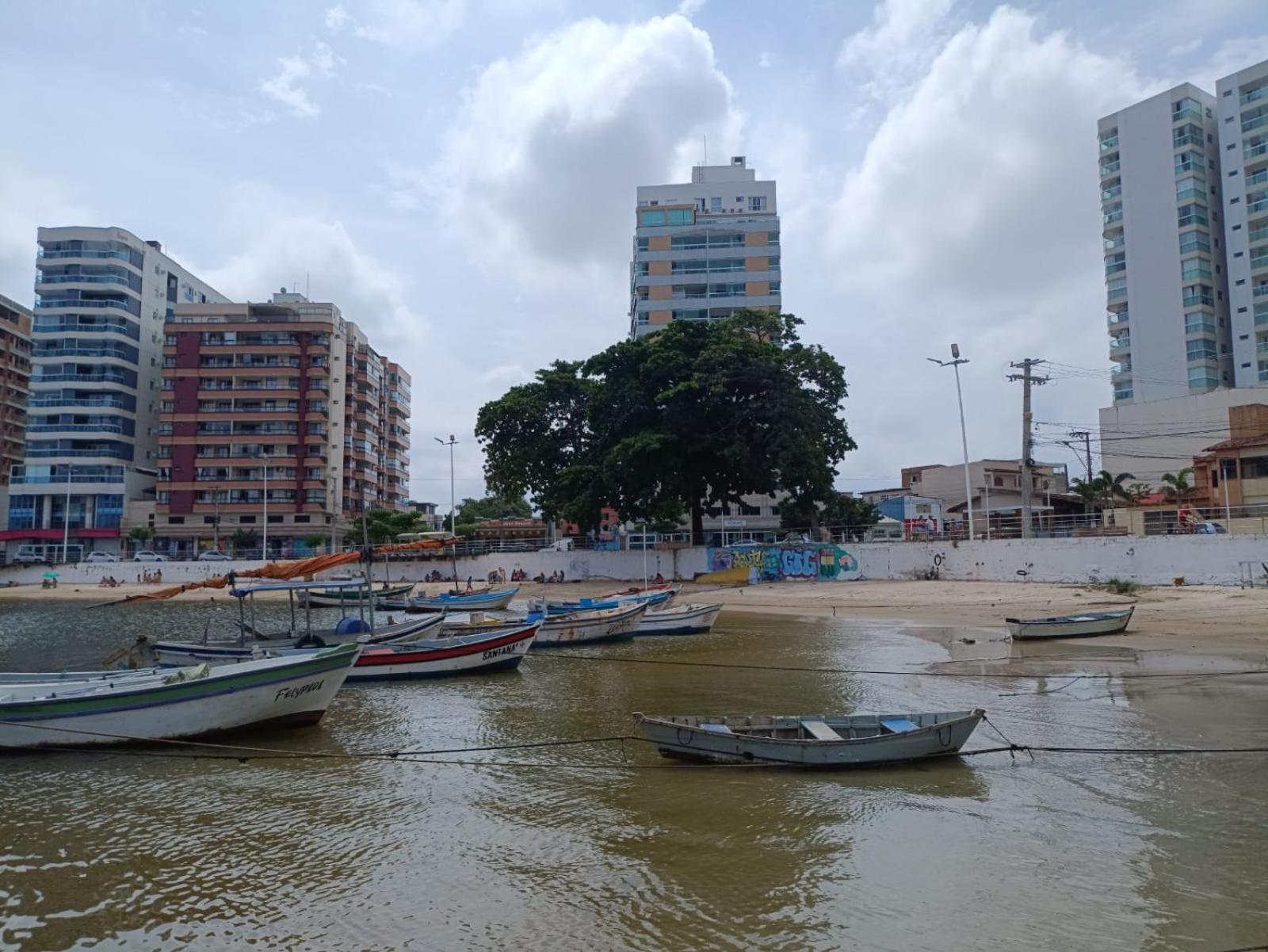 Apartamento Pe Na Areia, Wi-Fi E Garagem Privativa Inicio Da Praia Do Morro Guarapari Ngoại thất bức ảnh
